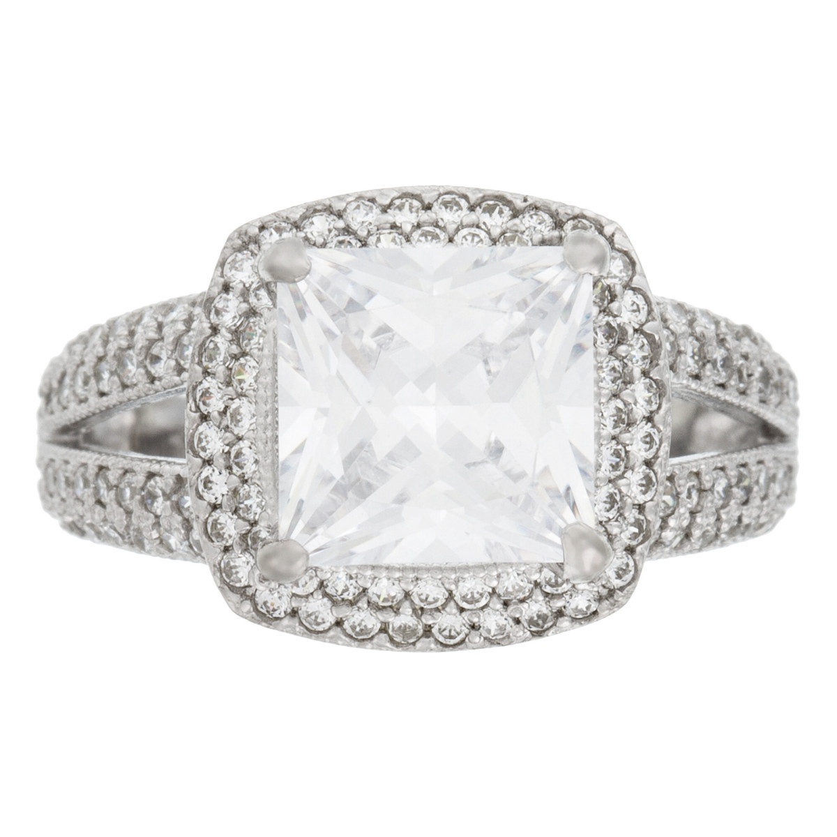 Bague "Mystère" Or blanc