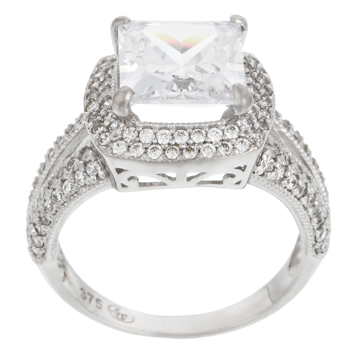 Bague "Mystère" Or blanc