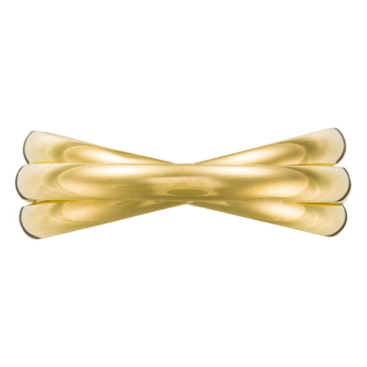 Bague Or Jaune 375/1000 Bague Alliance "Saturna Jaune" Or jaune