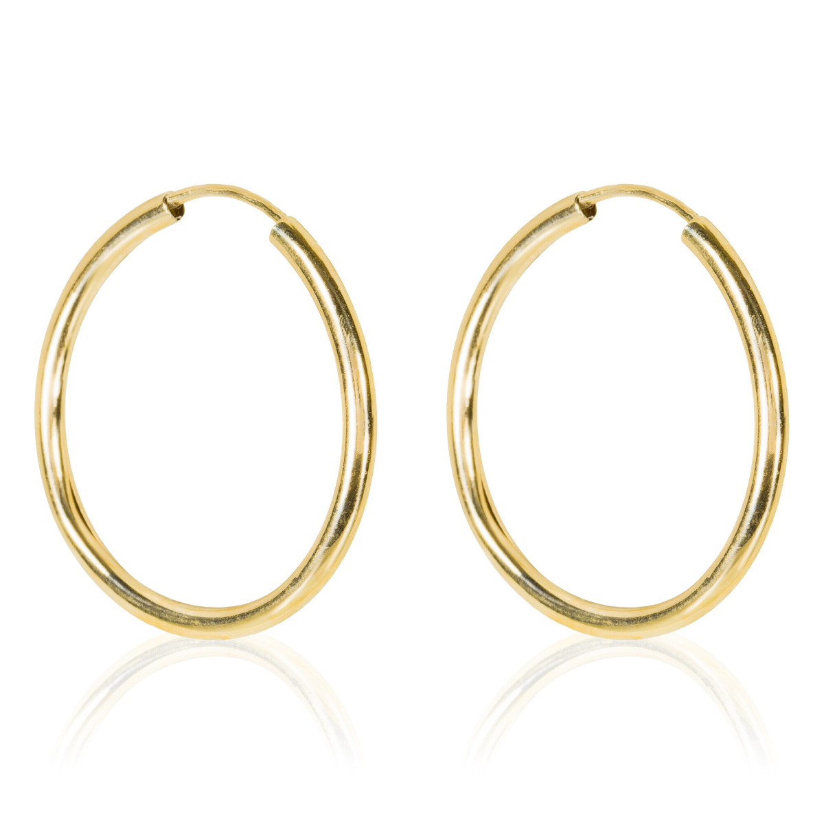 Boucles d'oreilles Or Jaune 375/1000 Boucles d'oreilles "Ravissant" Or jaune