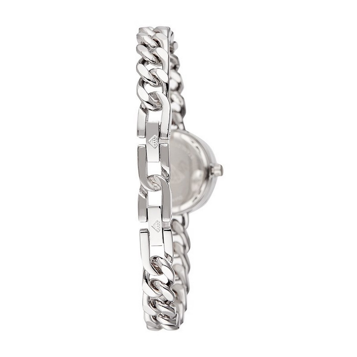 Montre Femme Kate Diamants 0,012 carats - Cadran noir Bracelet métal argenté Montre Femme Kate Diamants 0,012 carats - Cadran noir Bracelet métal argenté