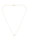 Collier Or Jaune et Zirconium