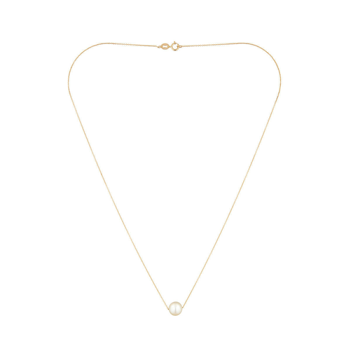 Collier Or Jaune et Zirconium Collier "Nuée" Or jaune