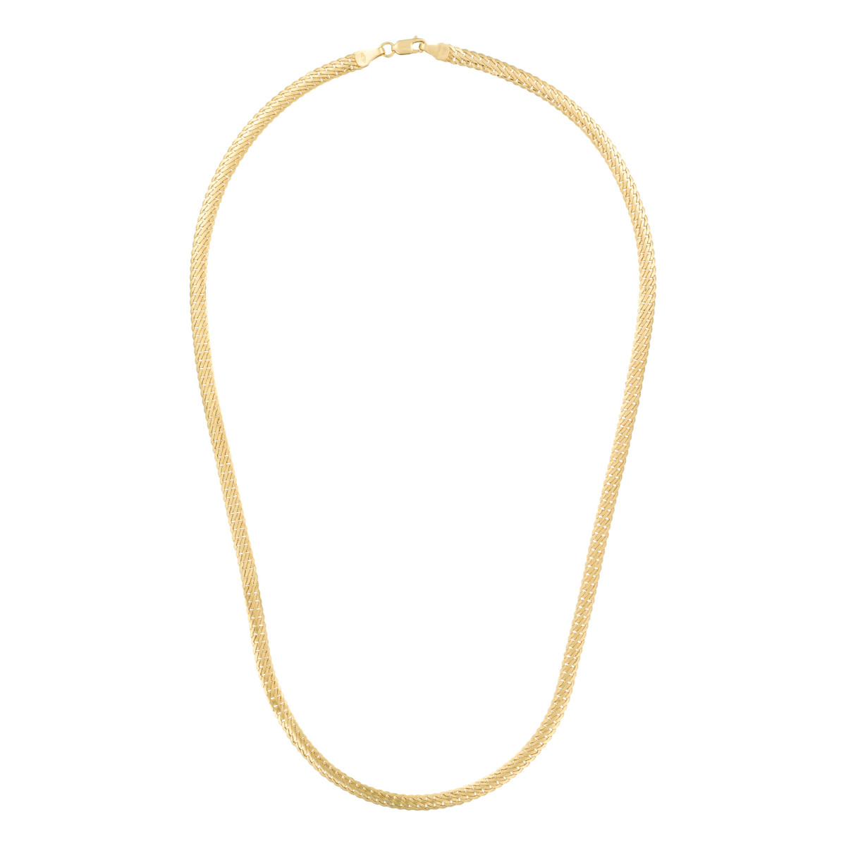Collier Or Jaune Collier "Confiance" Or jaune