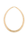 Collier Or Jaune Maille Tissé pour femme