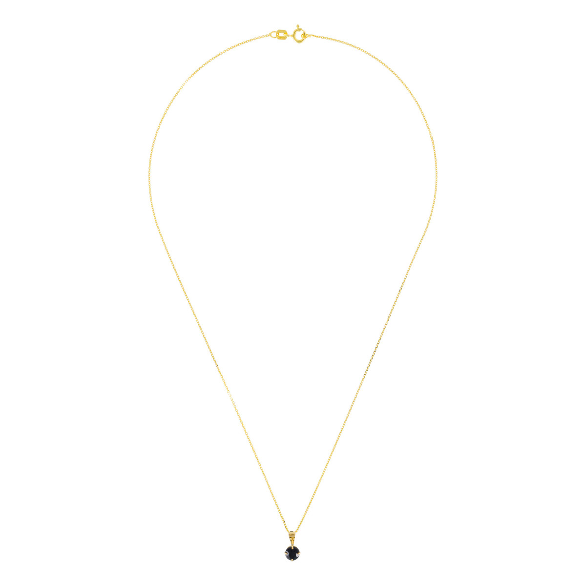 Pendentif Or Jaune et Saphir Pendentif "Phébus" Or jaune