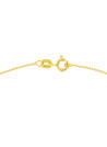 Pendentif Or Jaune et Saphir