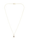 Pendentif Or Jaune Diamant et Saphir