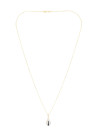 Pendentif Or Jaune Diamant et Saphir