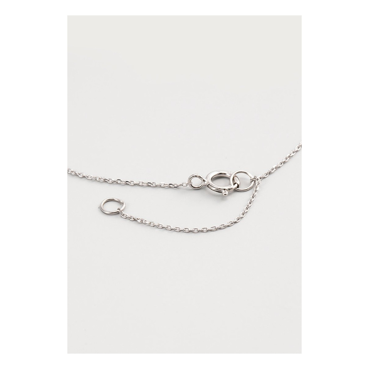 Bracelet Or Blanc Diamant et Topaze Bracelet "Lysiane" Or blanc et Topaze