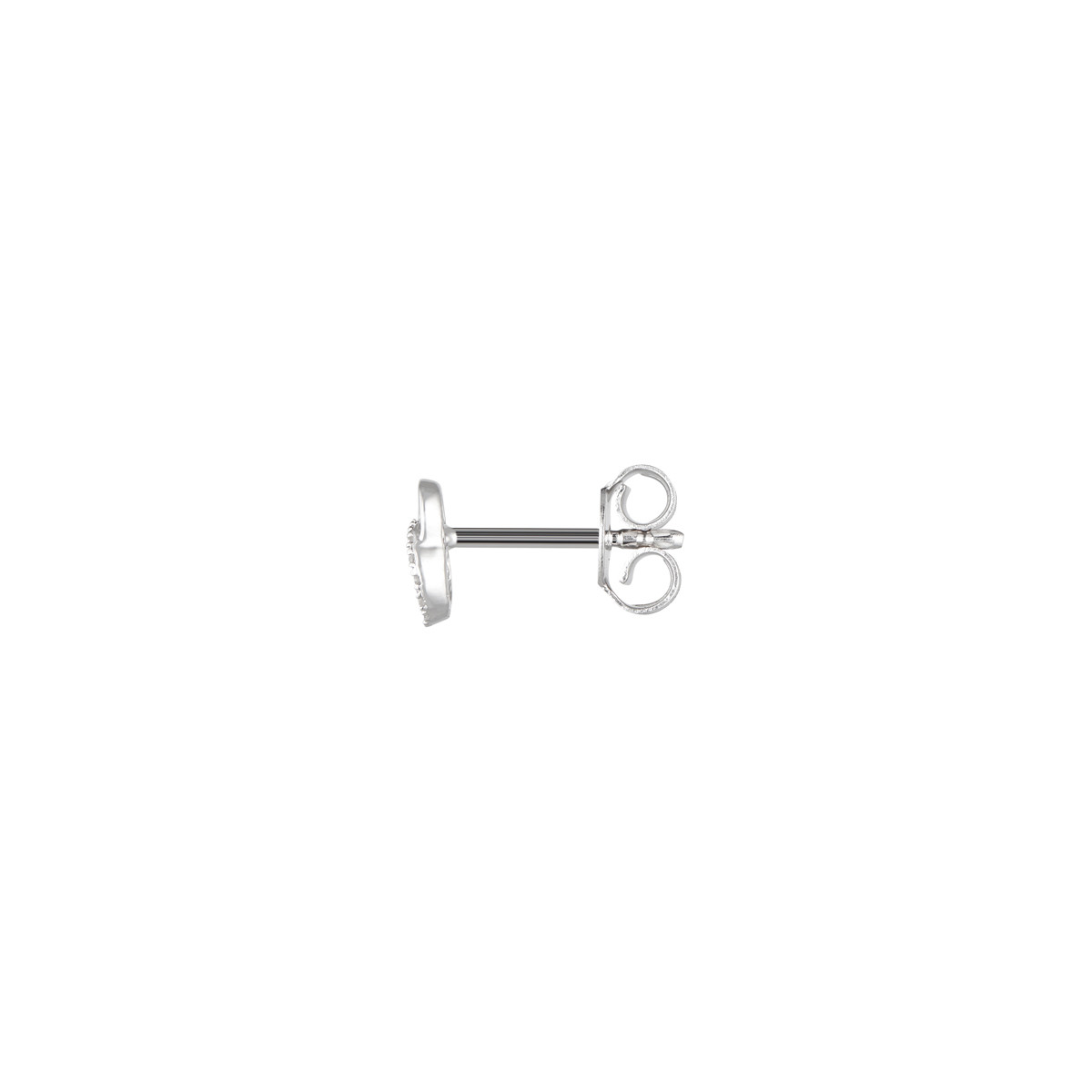 Boucles d'oreilles Or Blanc et Diamant Boucles d'oreilles Or Blanc et Diamant