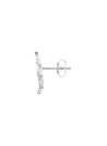 Boucles d'oreilles Or Blanc et Diamant