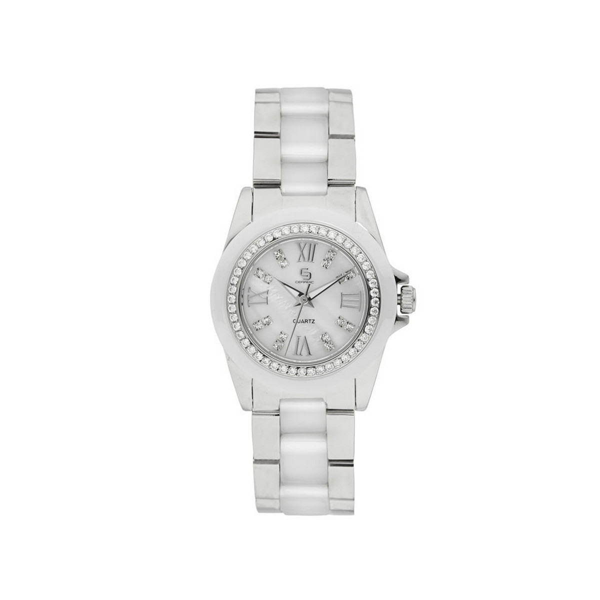 Montre Céramique Blanche pour Femme - Mes-bijoux.fr