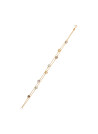 Bracelet Or Jaune 375/1000 et Pierres Fines