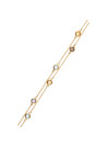 Bracelet Or Jaune 375/1000 et Pierres Fines