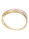 Bague Or Bicolore et Diamant