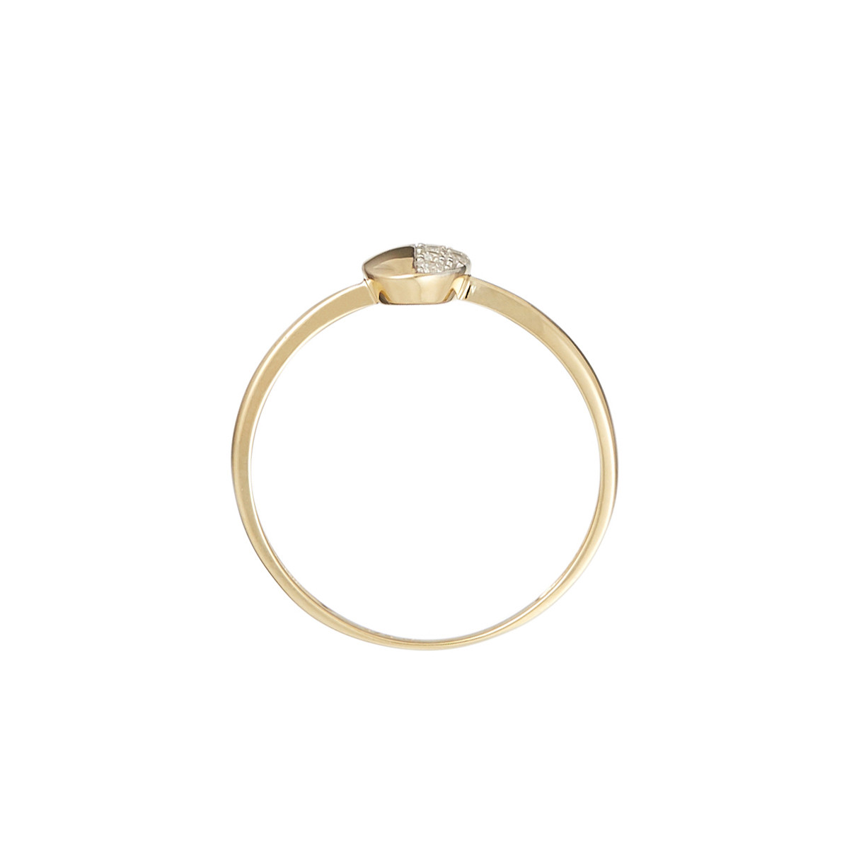 Bague Or Jaune et Diamant Bague "Debara" Or jaune et Diamants