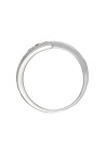 Bague Or Blanc Diamant et Saphir