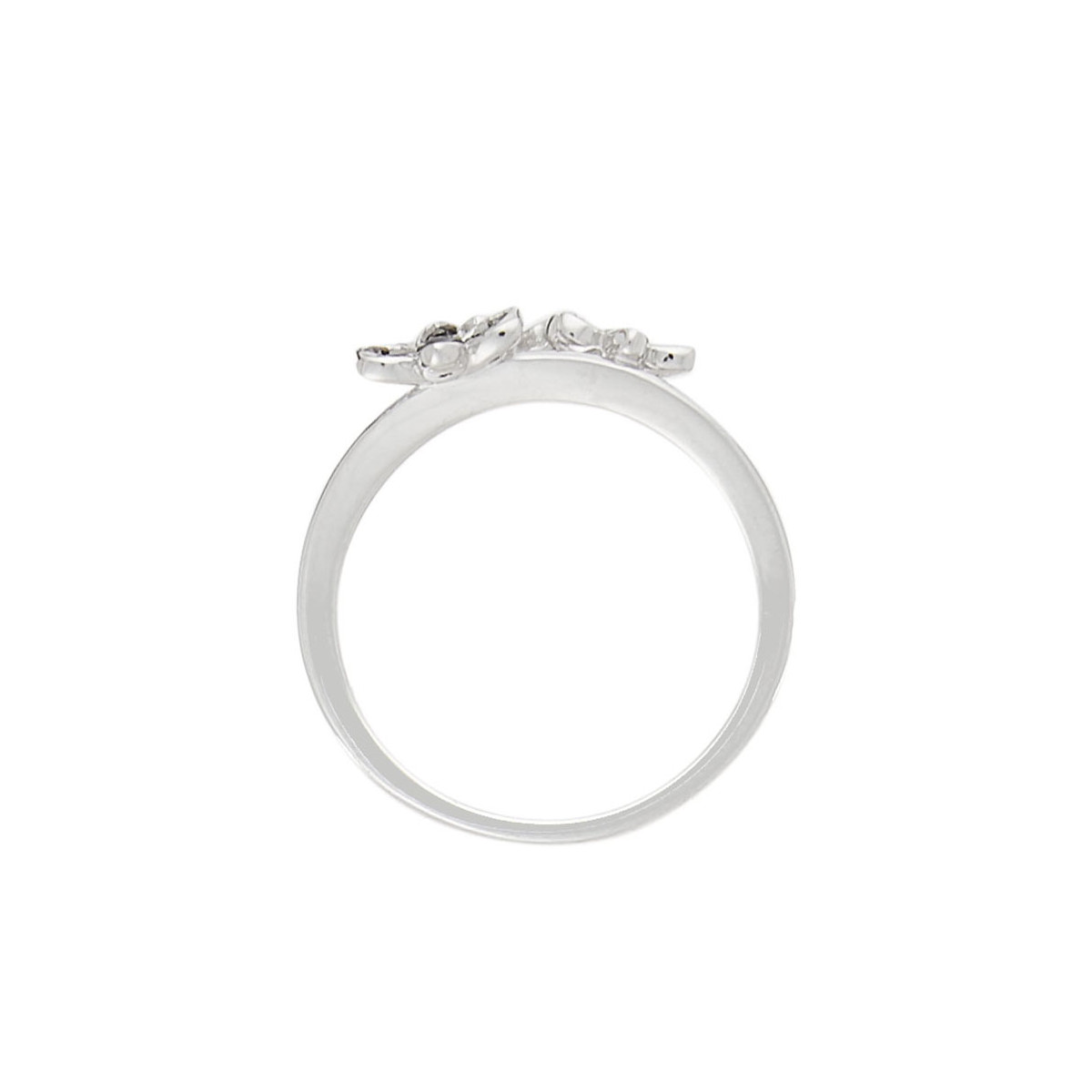 Bague "Serena" Or blanc et Diamants