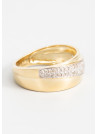 Bague Or Jaune et Diamant