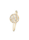 Bague Or Jaune et Diamant