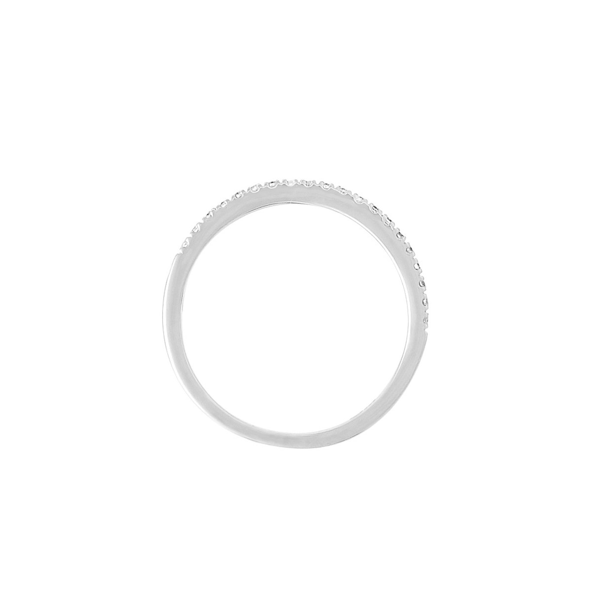 Bague Or Blanc et Diamant Bague "Emma" Or blanc et Diamant
