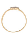 Bague Or Jaune et Diamant