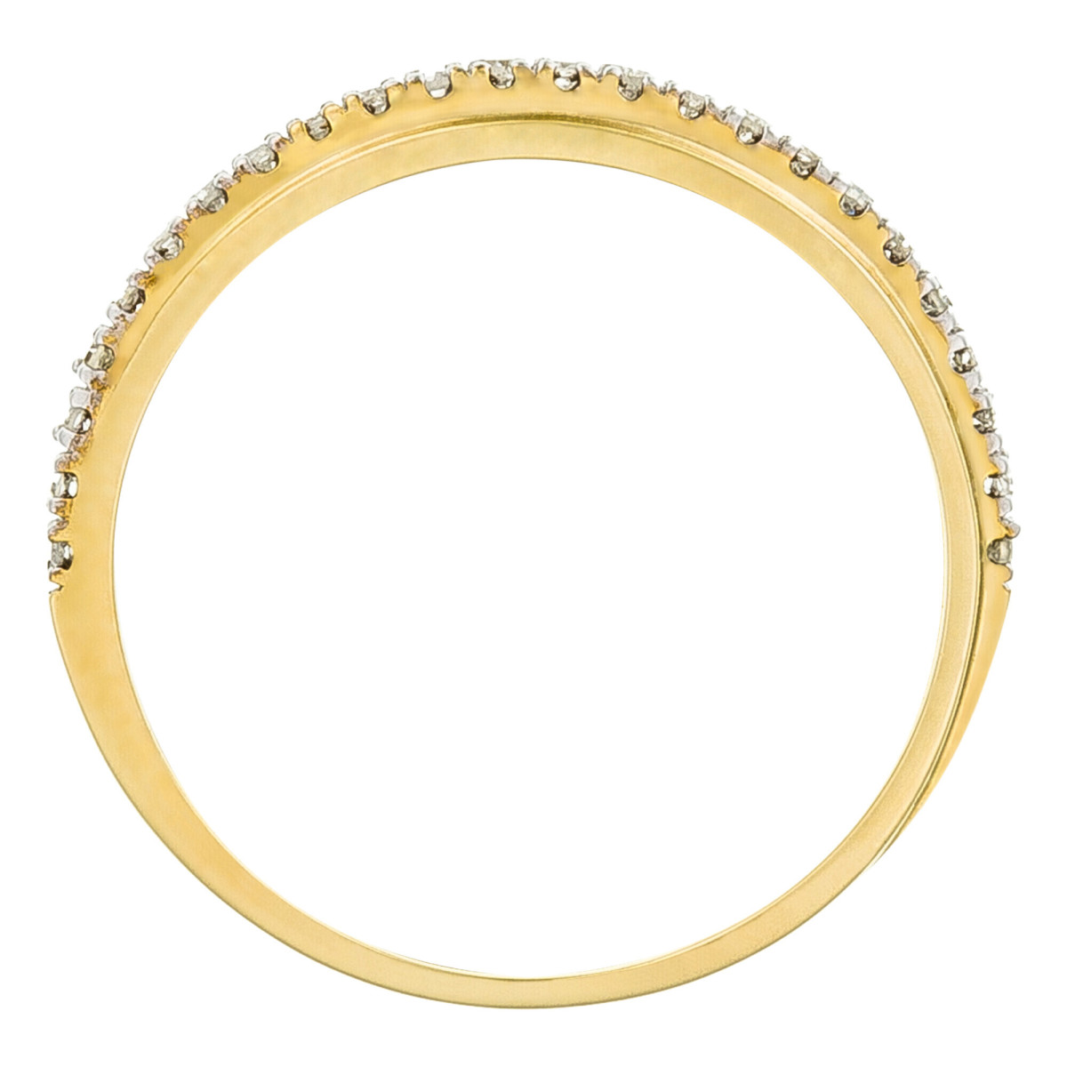 Bague " Guillemette" Or jaune et Diamant