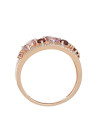 Bague Or Rose Diamant et Pierre Précieuse