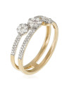 Bague Or Jaune et Diamant