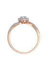Bague Or Jaune et Diamant