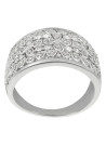 Bague Or Blanc et Diamant