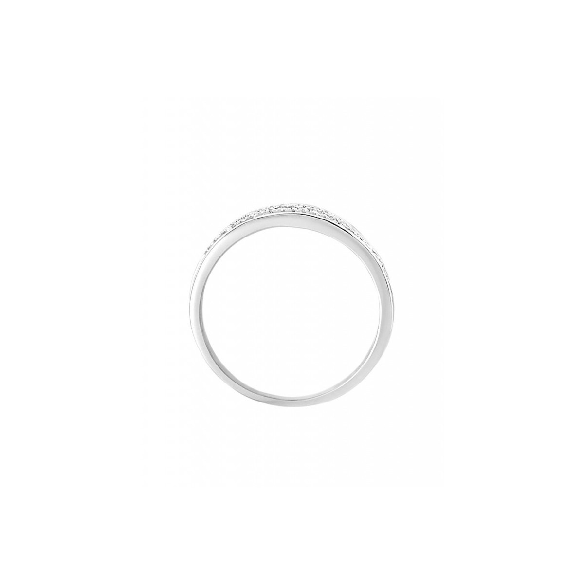 Bague " Anaïs" Or blanc et Diamant