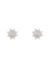 Boucles d'oreille Or Blanc 375 et Diamants 34 diamants HP1