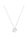 Pendentif Or Blanc 375 et Diamants