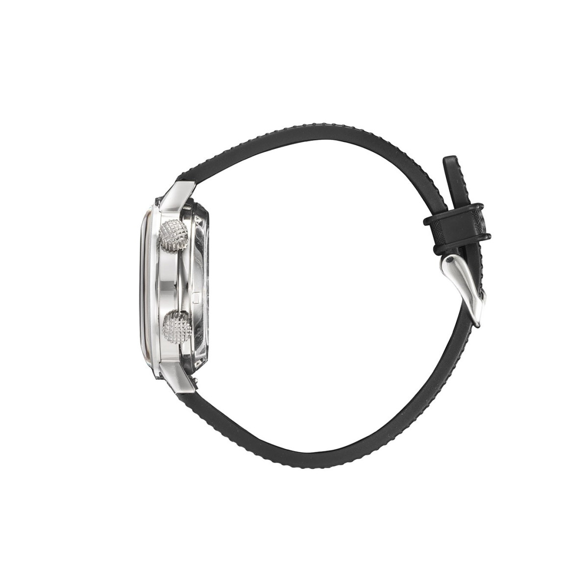 Montre Lip GRANDE NAUTIC SKI 41 mm cadran bleu - 671521 Montre Homme Lip NAUTIC-SKI en caoutchouc noir