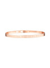 "MEILLEURE MAMAN DU MONDE" bracelet jonc rosé à message