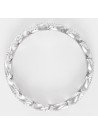 Bague Or Blanc 375 et Diamants