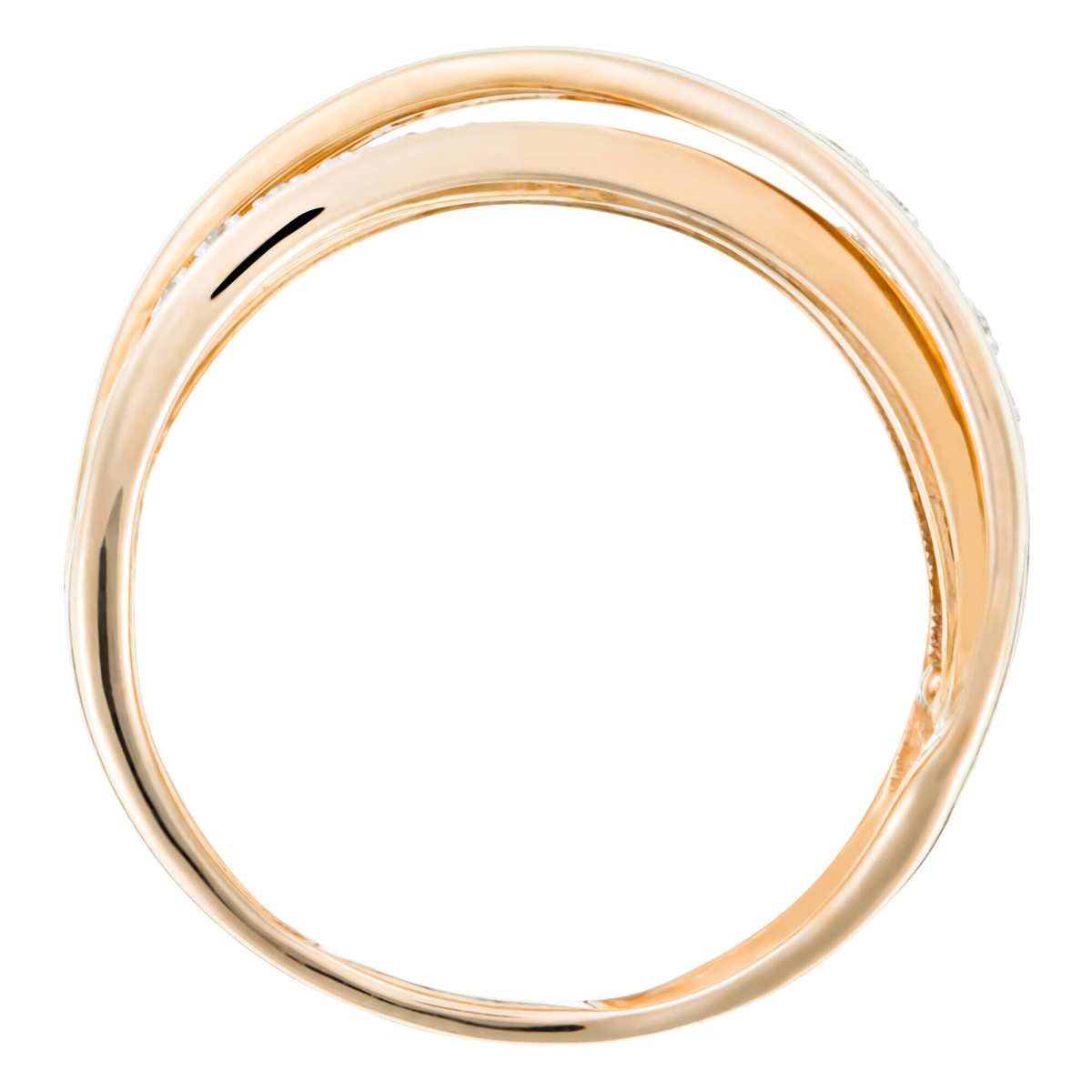 Bague "Apollon Éblouissant" Or jaune et Diamant