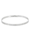 "JE SUIS UNE MAMAN QUI DÉCHIRE" bracelet jonc argenté à message