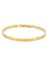 "MERVEILLEUSE DE MÈRE EN FILLE" Jonc doré bracelet à message
