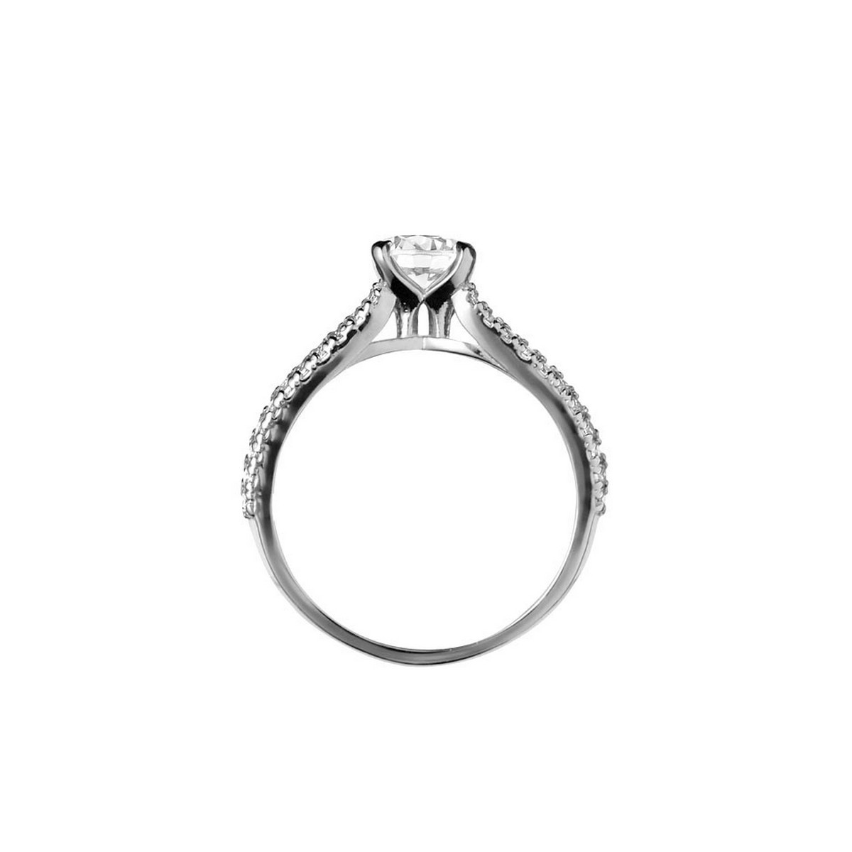 Bague "Étreinte" Or blanc