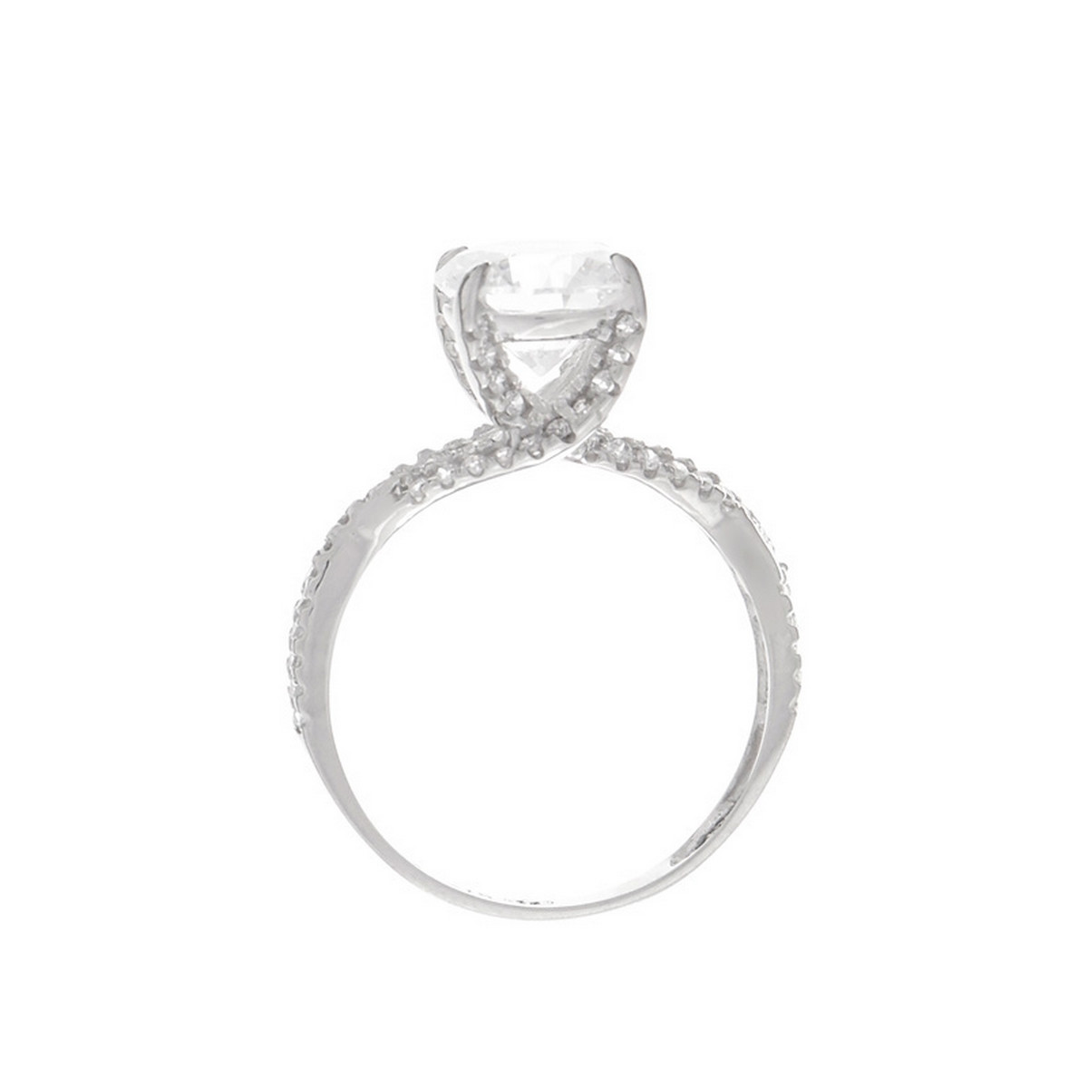 Bague "Romance" Or blanc