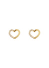 Boucles d'oreilles or jaune et oxydes de zirconium "Only You"
