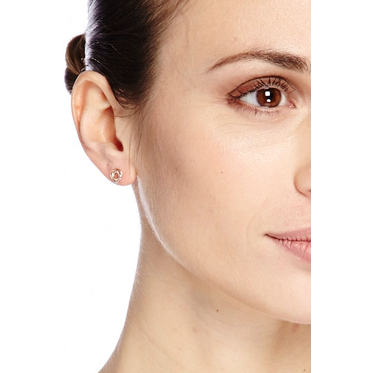 Boucles d'oreilles or tricolore "Croisade" Boucles d'oreilles or tricolore "Croisade"