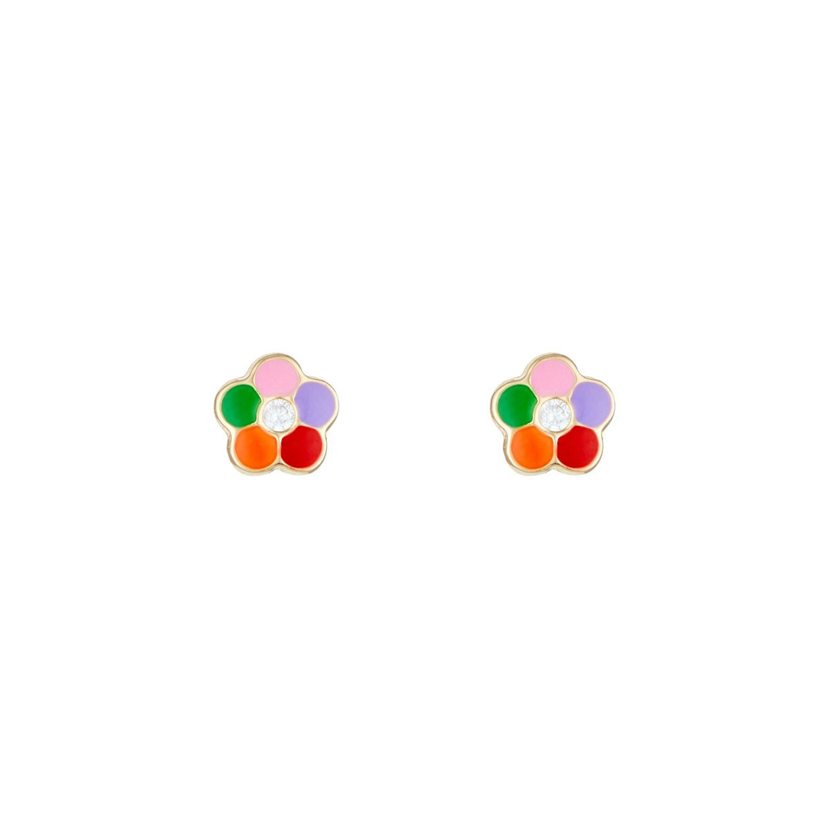 Boucles d'oreilles "Rencontres" Or jaune