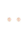 Boucles d'oreilles enfant Or jaune 375/1000 et émail