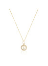 Pendentif Médaille Petits Pieds de bébé Or jaune