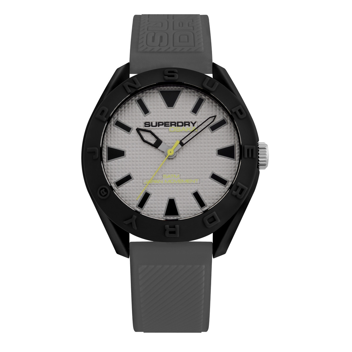 Montre homme Superdry OSAKA - cadran et bracelet gris