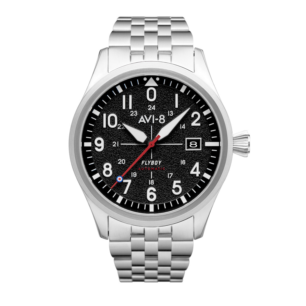 Montre AVI-8 FLYBOY LAFAYETTE automatique cadran noir Montre AVI-8 Flyboy Lafayette - Automatique - AV-4075-11